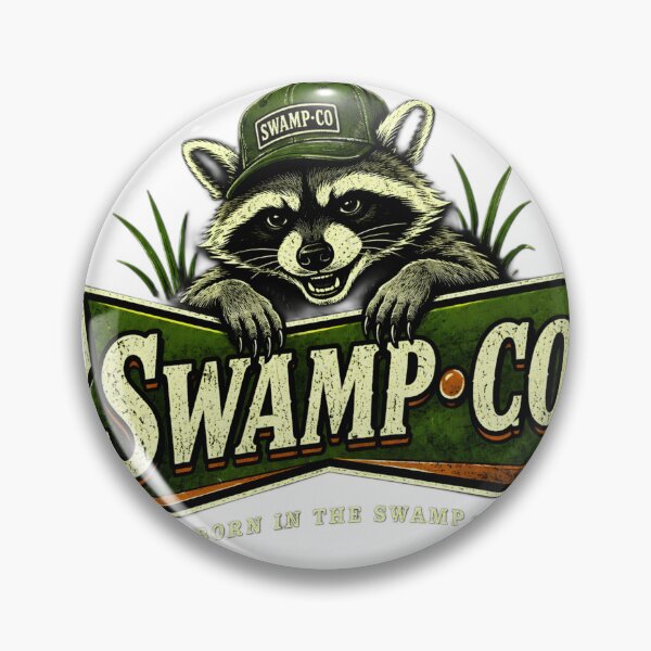 Item preview, Swamp Co Vintage Raccoon Streetwear designed and sold by Peac7e.