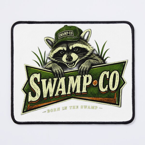 Item preview, Swamp Co Vintage Raccoon Streetwear designed and sold by Peac7e.