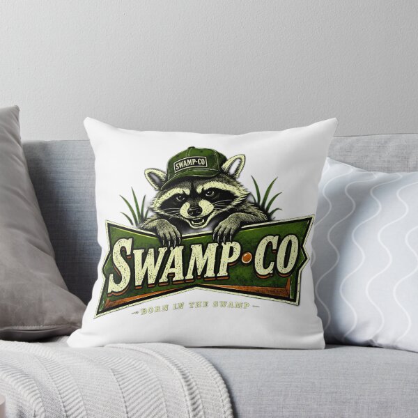 Item preview, Swamp Co Vintage Raccoon Streetwear designed and sold by Peac7e.