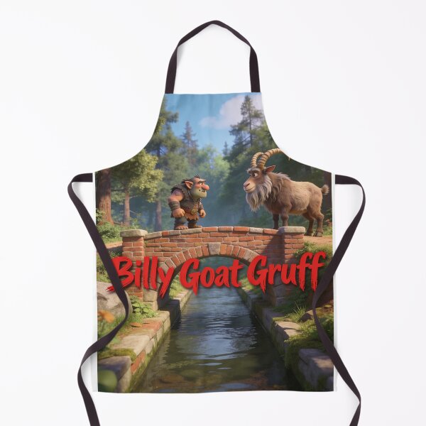 Item preview, Billy Goat Gruff Print designed and sold by Lichentroupe63.