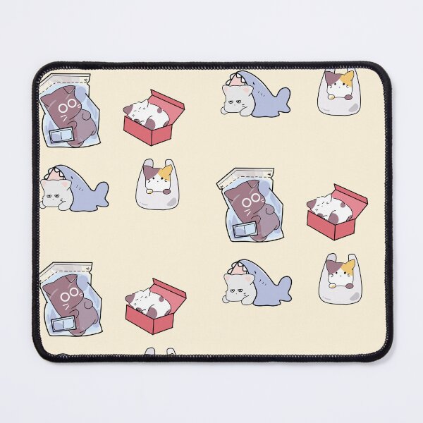 Item preview, Funny Cat & Shark Plush Sticker Pack | Meme Stickers peluche designed and sold by StickerJas.