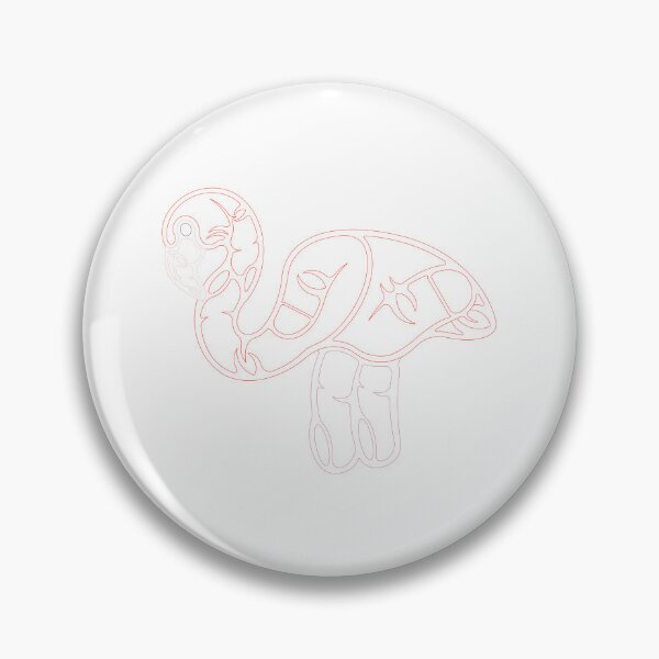 Item preview, Simple flamingo  designed and sold by shinysoles.