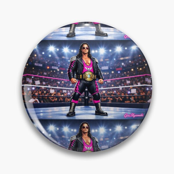 Item preview, Bret the Hitman Hart July 2, 1957   designed and sold by The Art Queen Of Michigan .