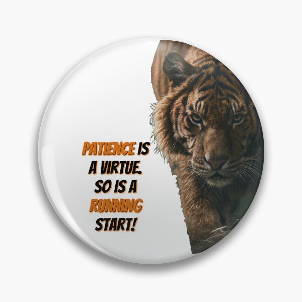 Item preview, Tiger 'Patiently' Stalking Prey, Wildlife designed and sold by GuildedWordGraphics.