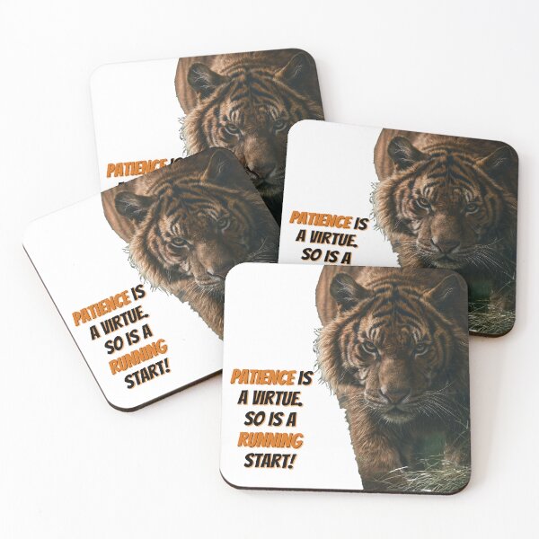 Item preview, Tiger 'Patiently' Stalking Prey, Wildlife designed and sold by GuildedWordGraphics.