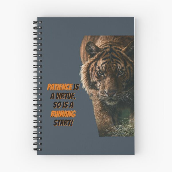 Item preview, Tiger 'Patiently' Stalking Prey, Wildlife designed and sold by GuildedWordGraphics.