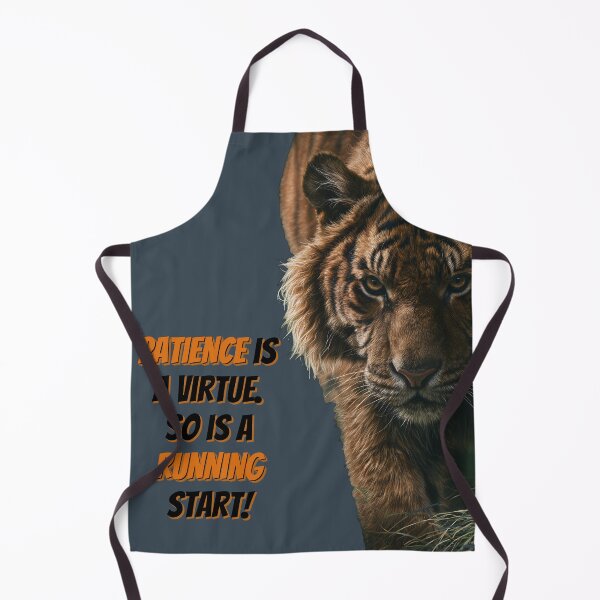 Item preview, Tiger 'Patiently' Stalking Prey, Wildlife designed and sold by GuildedWordGraphics.
