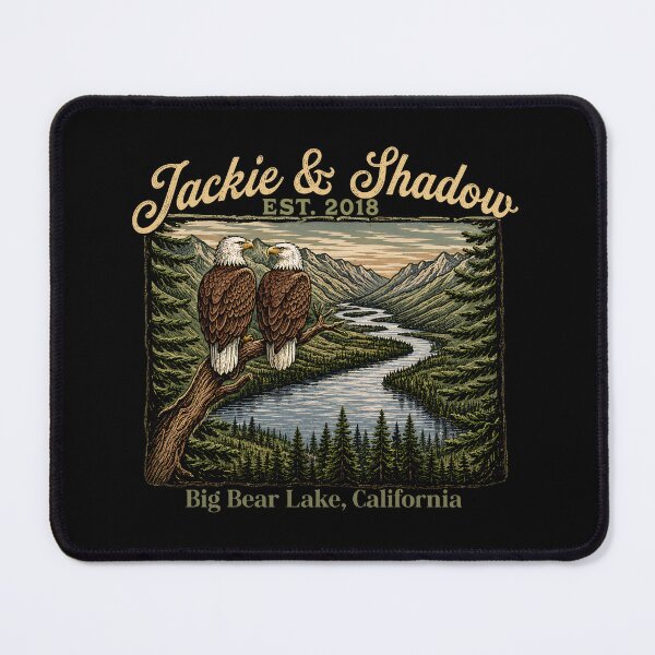 Item preview, Jackie And Shadow Big Bear Est 2018 Vintage designed and sold by SonnyGilmore.