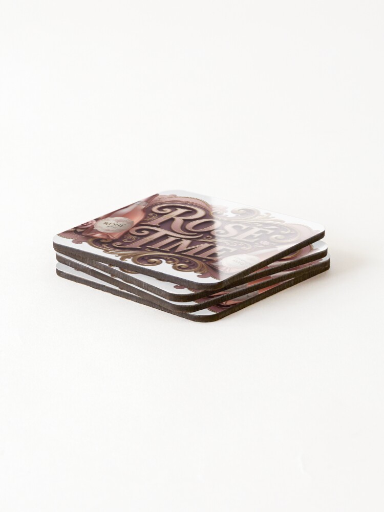 Thumbnail 4 of 5, Coasters (Set of 4), Cool ROS TIME designed and sold by dazzlemakers.