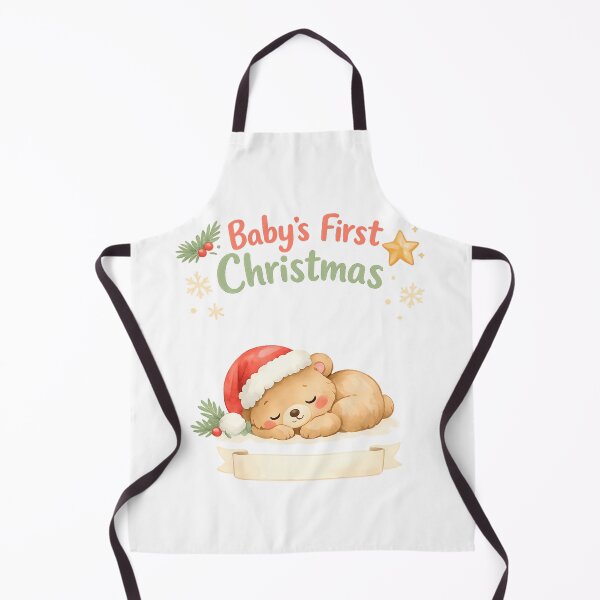 Item preview, Babys First Christmas 2026 Cute Watercolor Bear Newborn Xmas Ornament Baby Announcement Vibes designed and sold by Velustro Shop.