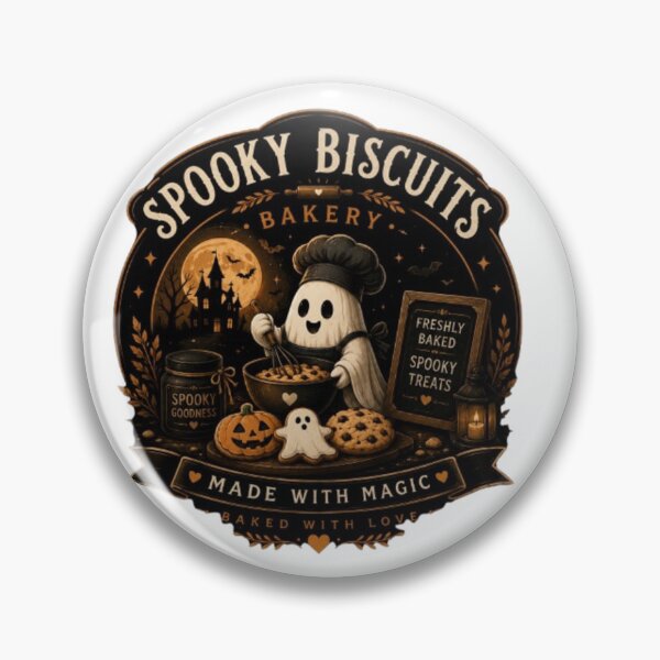 Item preview, Spooky biscuits bakery  designed and sold by Leo Bennett.