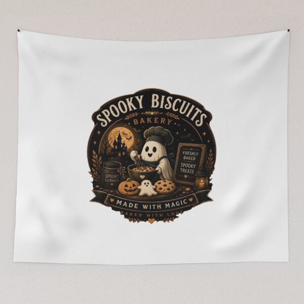 Item preview, Spooky biscuits bakery  designed and sold by Leo Bennett.