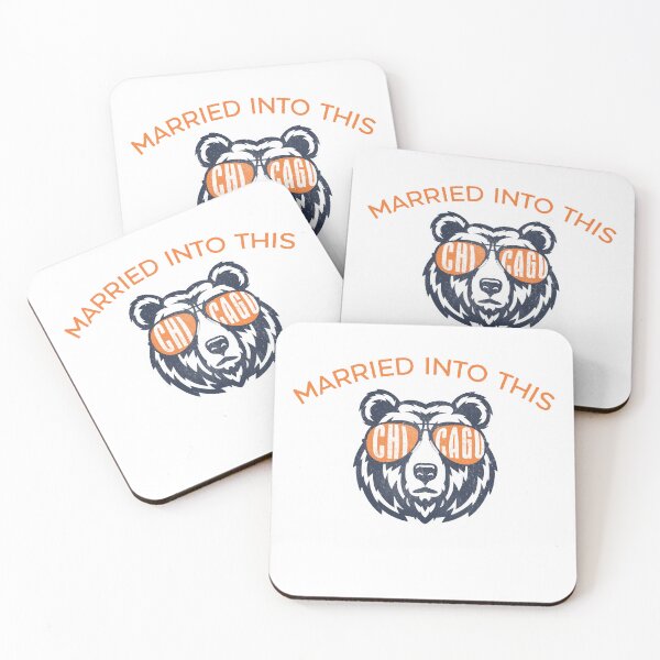 Item preview, MARRIED INTO THIS BEARS FOOTBALL designed and sold by delllsdesigns.