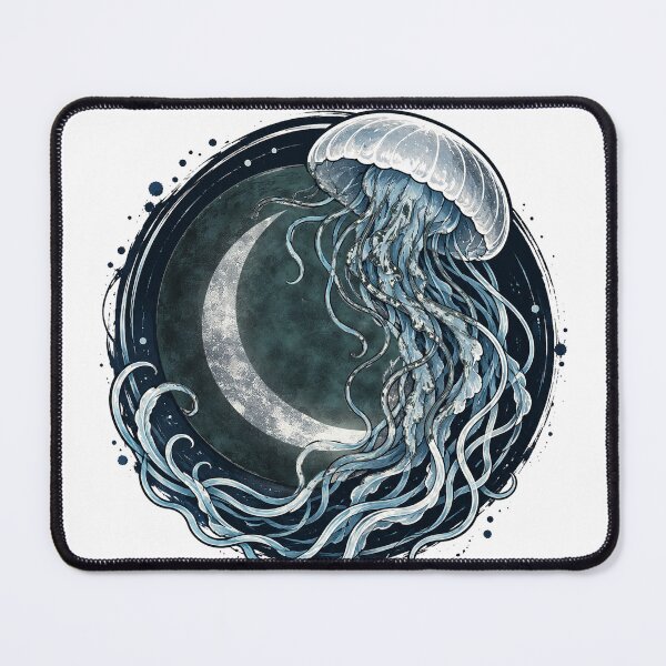 Item preview, Jellyfish guardian of the moon designed and sold by edgarbelsol.