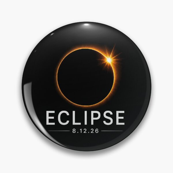 Item preview, Total Solar Eclipse August 12 2026 Graphic 8.12.26 designed and sold by SonnyGilmore.