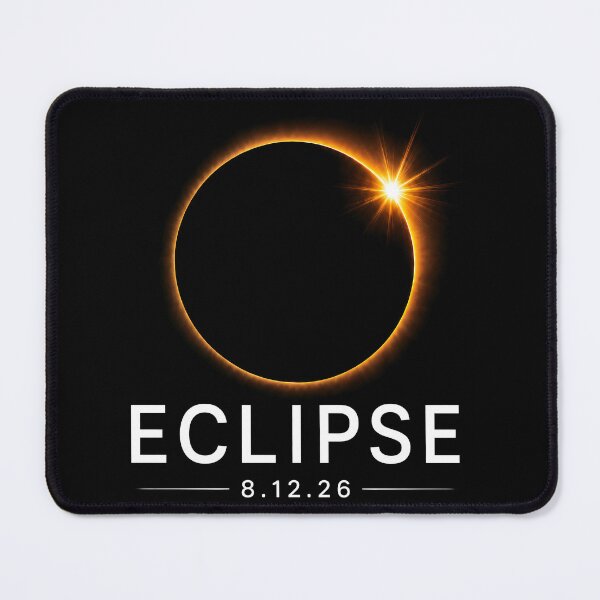 Item preview, Total Solar Eclipse August 12 2026 Graphic 8.12.26 designed and sold by SonnyGilmore.
