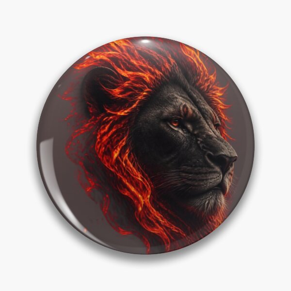 Item preview, FIERY LION designed and sold by CarnivoreGifts.