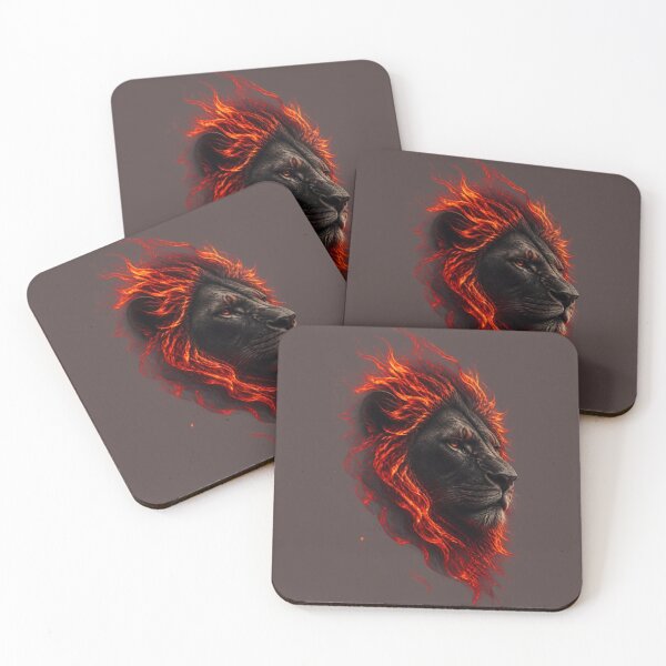 Item preview, FIERY LION designed and sold by CarnivoreGifts.