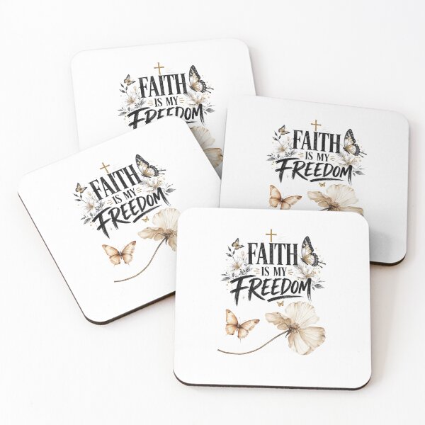 Item preview, Faith Is My Freedom Shirt Faith Design  designed and sold by Rosie's Wildflower Boutique.