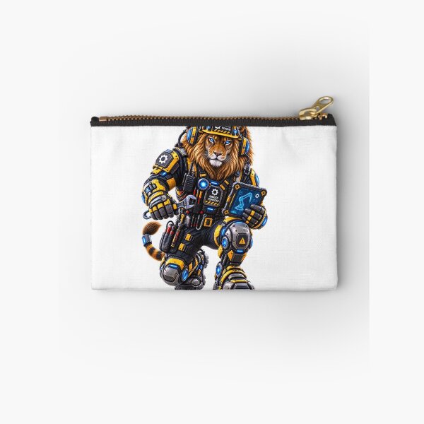 Item preview, Steel Lion — Industrial Robotics Technician | Mechanical Lion Worker designed and sold by SteelCoat Studio.