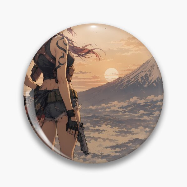 Artikelvorschau, Revy Black Lagoon Mount Fuji Sunset Confidence entworfen und verkauft von mildaclairmo.