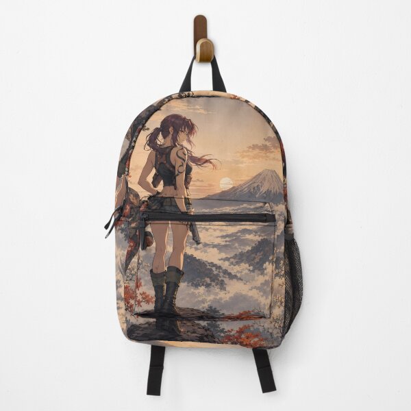 Item preview, Revy Black Lagoon Mount Fuji Sunset Confidence designed and sold by mildaclairmo.