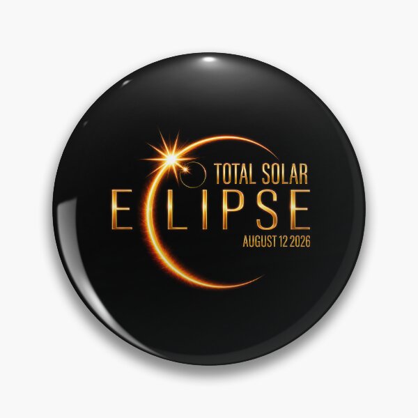 Item preview, Total Solar Eclipse August 12 2026 Golden Ring Graphic designed and sold by SonnyGilmore.