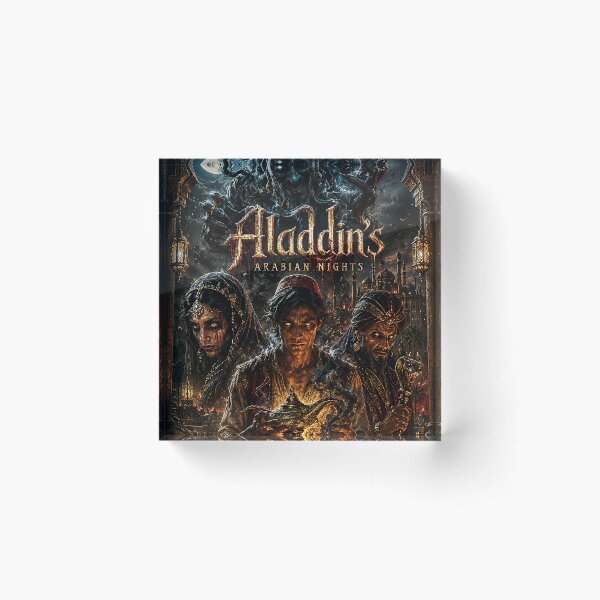 Item preview, Aladdin Arabian Nights Horror Version designed and sold by ScorpiosGraphx.