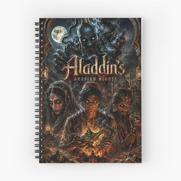 Item preview, Aladdin Arabian Nights Horror Version designed and sold by ScorpiosGraphx.