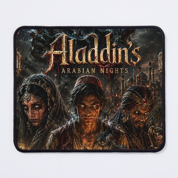 Artikelvorschau, Aladdin – Die Horror-Version aus Tausendundeiner Nacht entworfen und verkauft von ScorpiosGraphx.