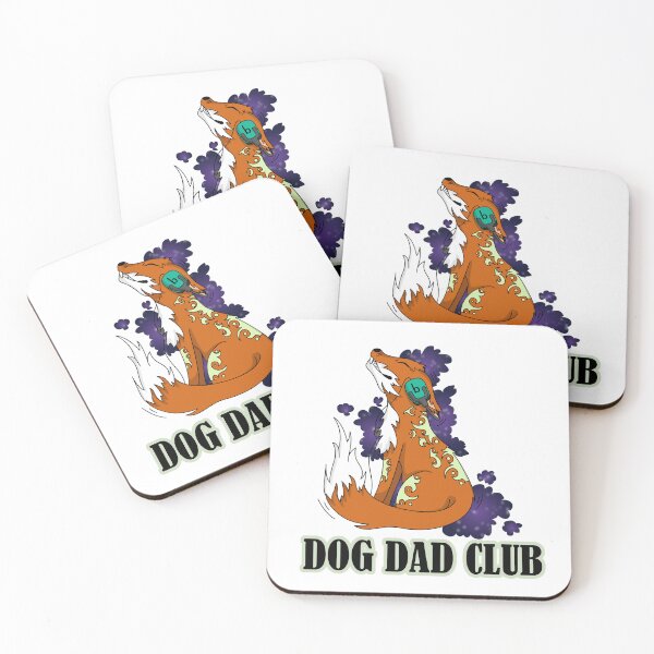 Item preview, Dog Dad Club Funny Fox Dog Lover Graphic T-Shirt designed and sold by Pa7wsVerse.