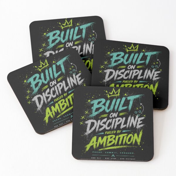 Item preview, Built on Discipline Fueled by Ambition designed and sold by LegendCourt.