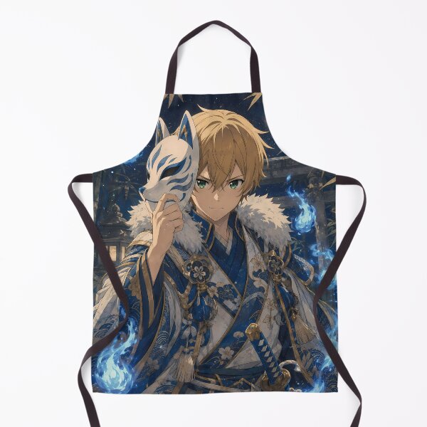 Item preview, Eugeo Sword Art Online Fox Mask Spirit Night designed and sold by mildaclairmo.