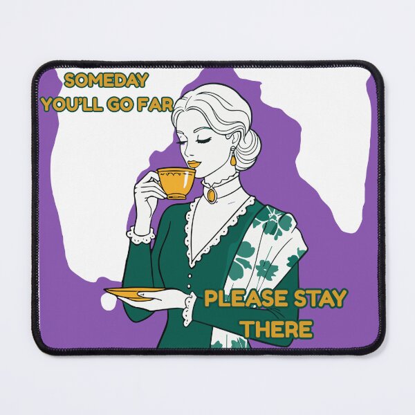 Item preview, Funny Sarcastic Proper Lady designed and sold by CursedButCute1.