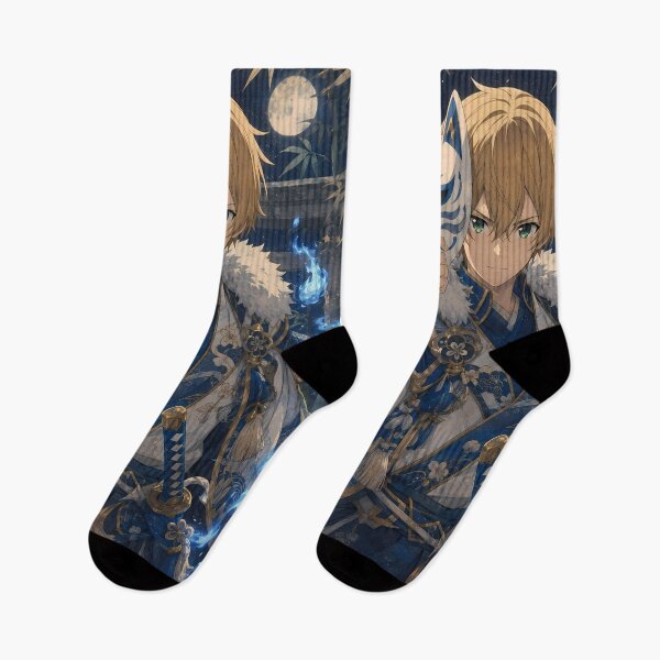 Item preview, Eugeo Sword Art Online Fox Mask Spirit Night designed and sold by mildaclairmo.