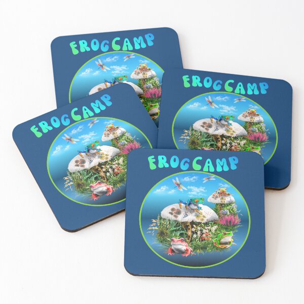 Item preview, Frog Camp designed and sold by Tripp Art Studio.