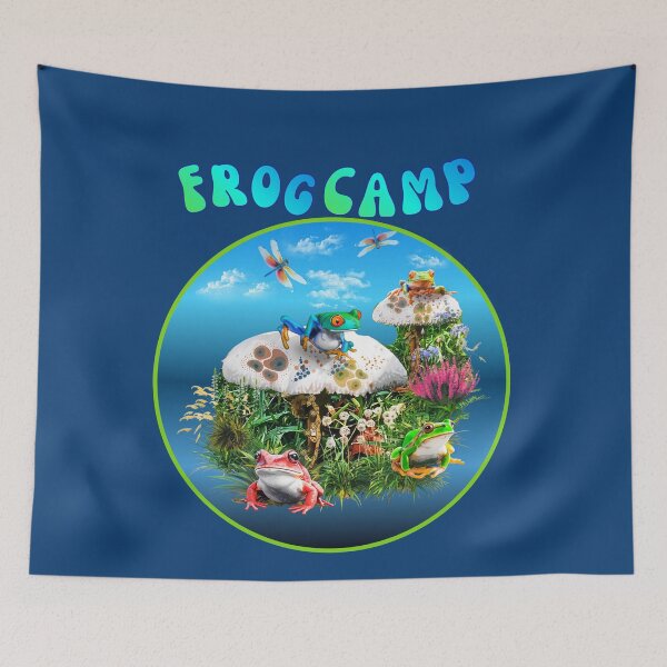 Item preview, Frog Camp designed and sold by Tripp Art Studio.