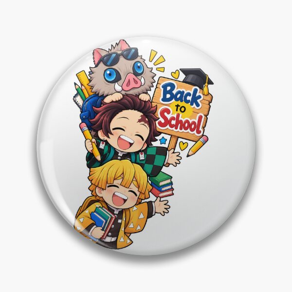 Item preview, Back to School Anime Squad – Cute School Spirit & Student Life Design designed and sold by HoMya.