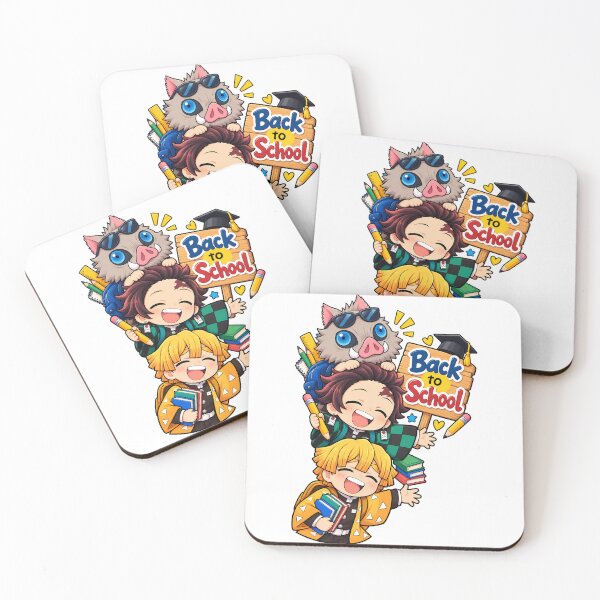 Item preview, Back to School Anime Squad – Cute School Spirit & Student Life Design designed and sold by HoMya.
