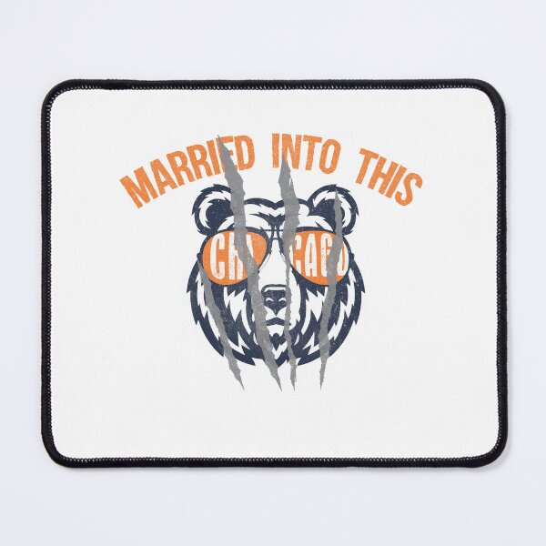 Item preview, MARRIED INTO THIS BEARS FOOTBALL designed and sold by delllsdesigns.