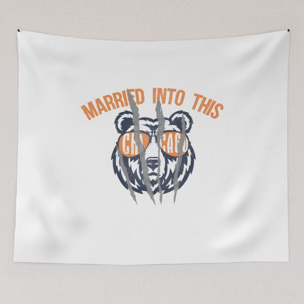 Item preview, MARRIED INTO THIS BEARS FOOTBALL designed and sold by delllsdesigns.