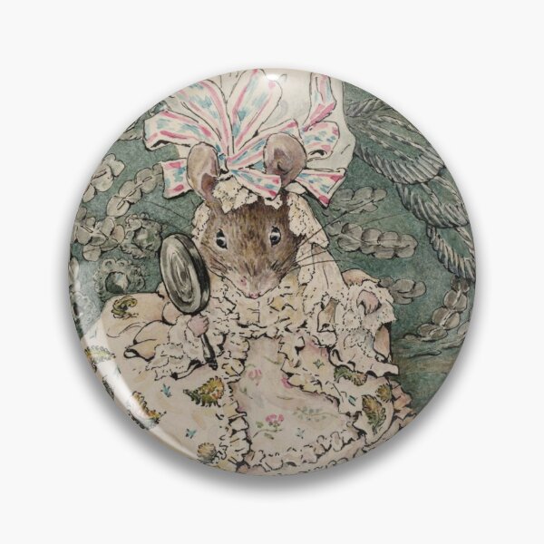 Item preview, Beatrix Potter Wall Art, Vintage Storybook Mouse Illustration, Nursery Decor for Children designed and sold by RickE.