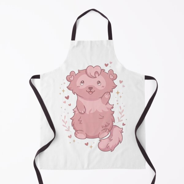 Item preview, Chom Chom Cute Pink Ferret Character designed and sold by elrazz.
