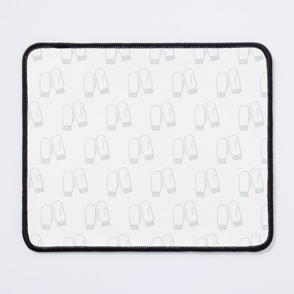 Item preview, mittens - small talk - light blue ice designed and sold by Stephanie Fiona Design.