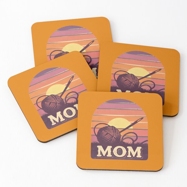 Item preview, Vintage Sunset Yarn Art for Moms designed and sold by Mindful56.