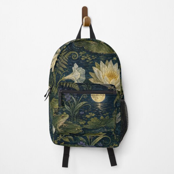 Item preview, Enchanted Frog Pond Night Garden designed and sold by PixelPanduh.