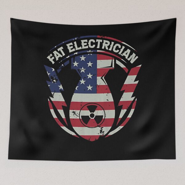 Item preview, fat electrician merch designed and sold by OlivierMace.