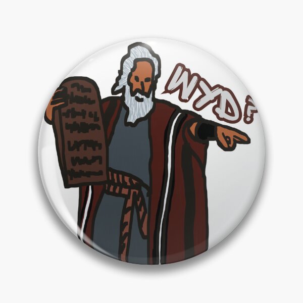 Item preview, Moses Commandments Humor WYD? designed and sold by QueensKinShoppe.