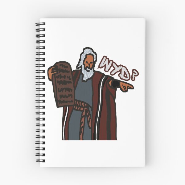 Item preview, Moses Commandments Humor WYD? designed and sold by QueensKinShoppe.