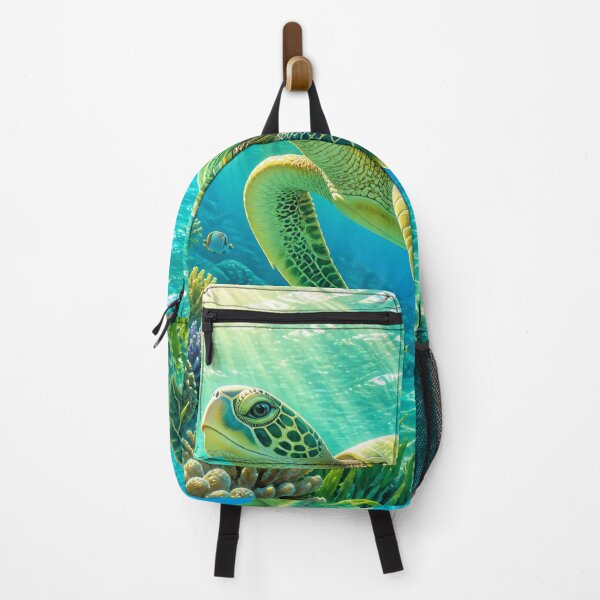 Item preview, Frutiger Aero Sea Turtle Lagoon designed and sold by MeanPanduh.